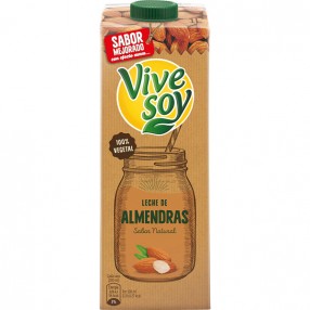 PASCUAL VIVESOY leche de almendra 100% vegetal envase 1 L